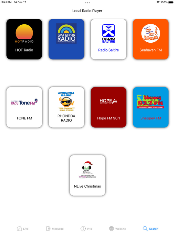 Screenshot #4 pour Local Radio Player
