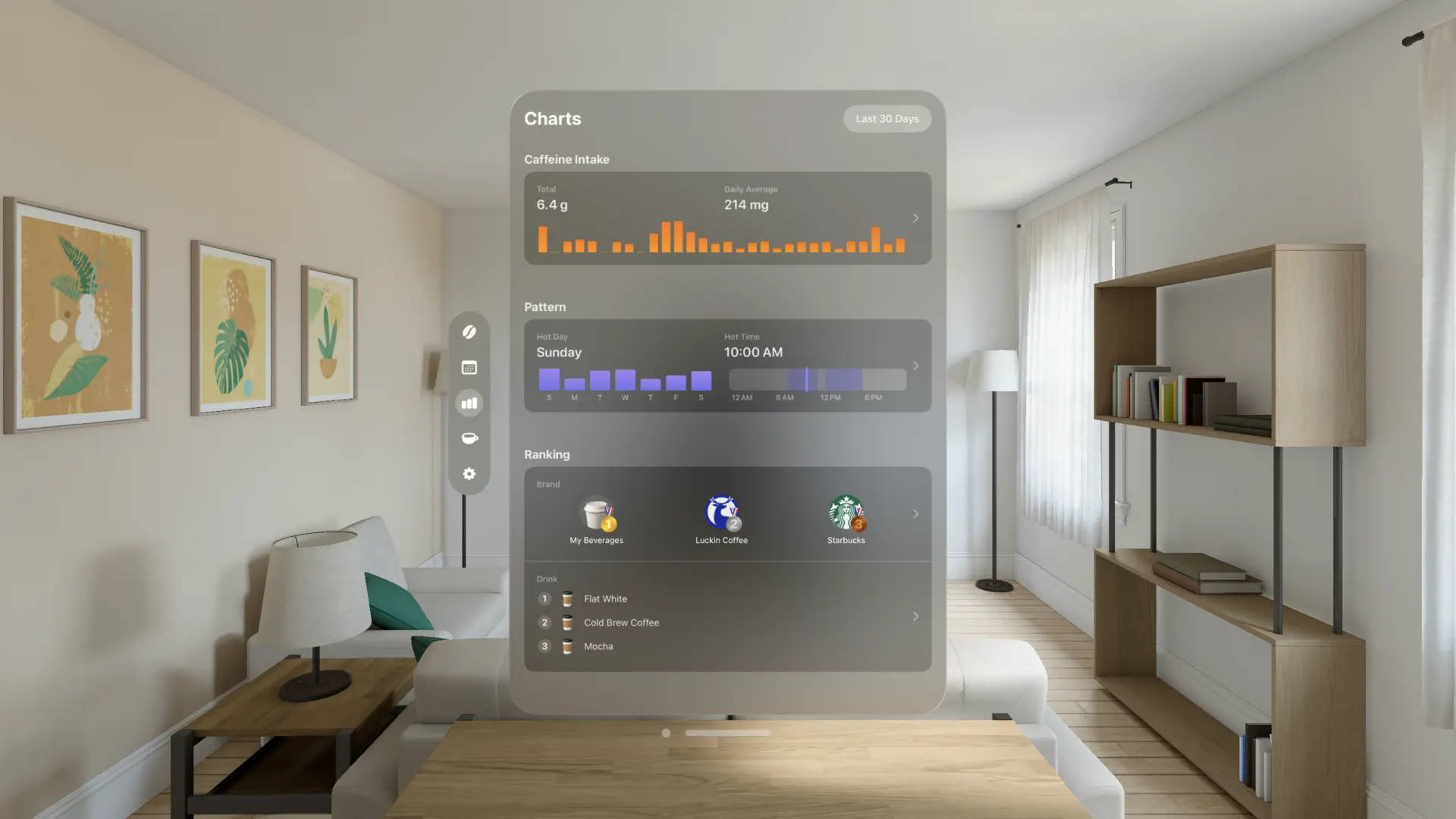 HiCoffee - Caffeine Tracker screenshot 5