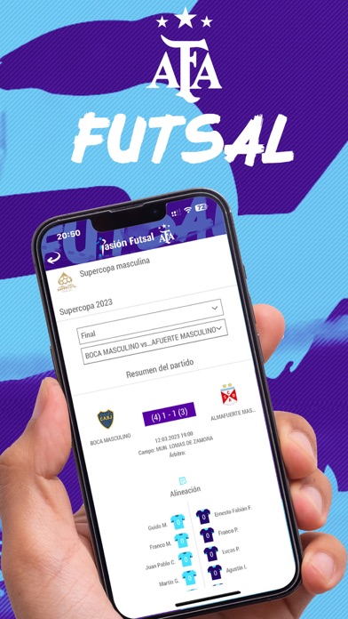Pasión Futsal Screenshot