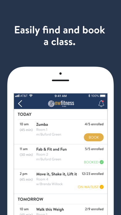 NW Fitness Connect Screenshot
