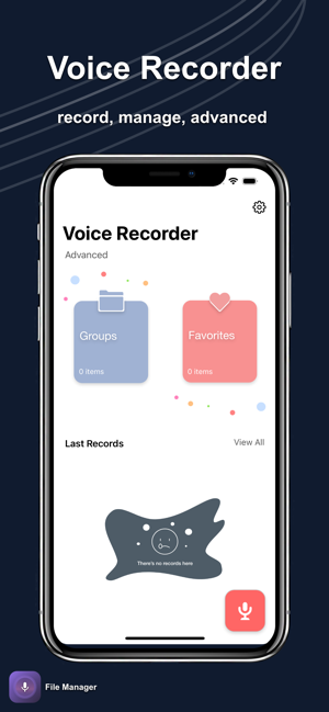 Voice Recorder - Captură de ecran PRO