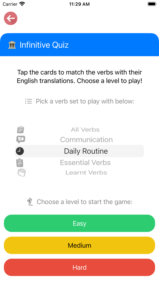 #4. Latvian Verb Blitz (iOS) 由: RusMate.co.uk