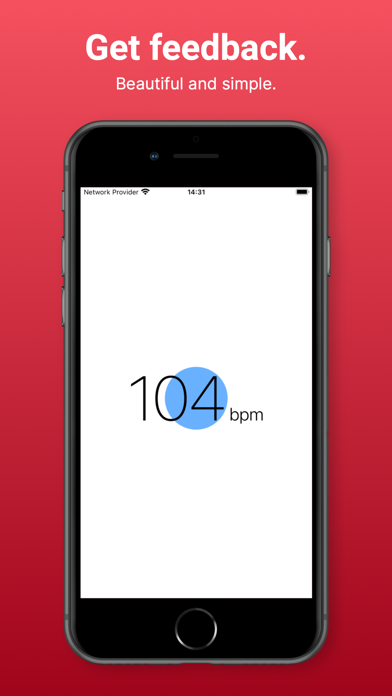 Screenshot #2 pour tap to bpm