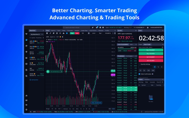 webull: advanced trading iphone screenshot 3