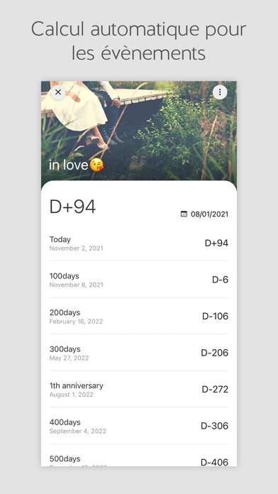Télécharger DAILY DAY - Compte à rebours pour iPhone sur l'App Store (Style  de vie)