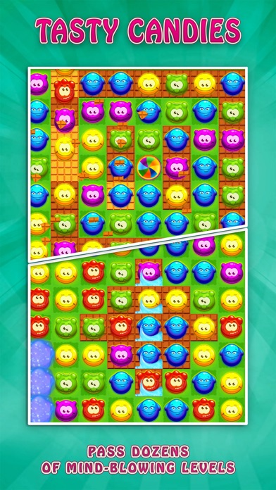 Tasty Candies: Match 3 Puzzle Screenshot