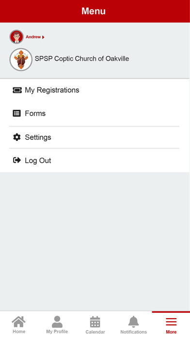 SPSP Coptic Church of Oakville Screenshot