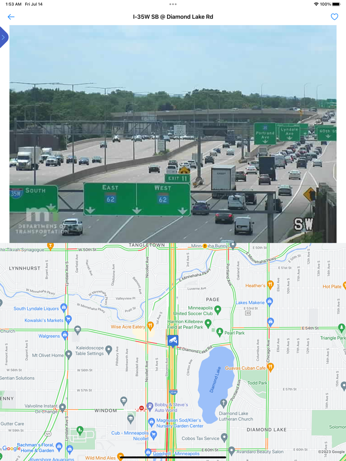 Live Traffic - Minnesota