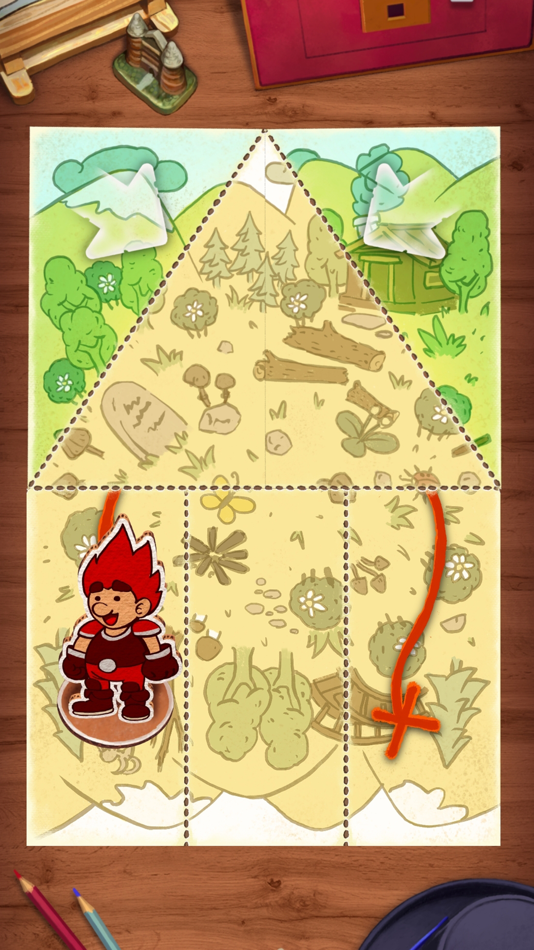 #4. Fold my Way: Fun Paper Folding (iOS) 由: WANNATEST GAMES LTD