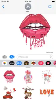 How to cancel & delete love love love stickers 3