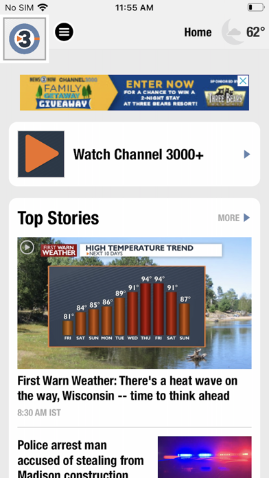 Channel 3000 | News 3 Now Screenshot