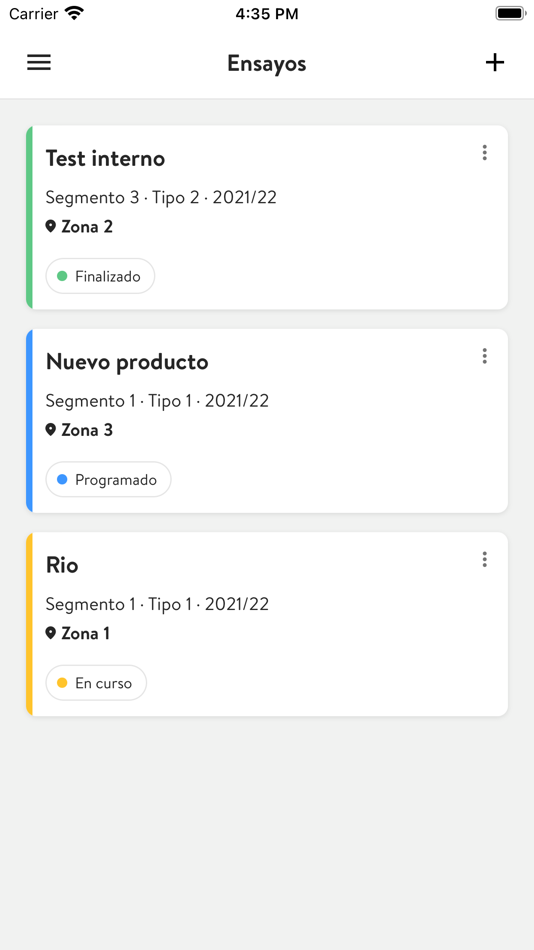 Agro Ensayo - 0.1.34 - (iOS)