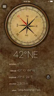 compass × iphone screenshot 1