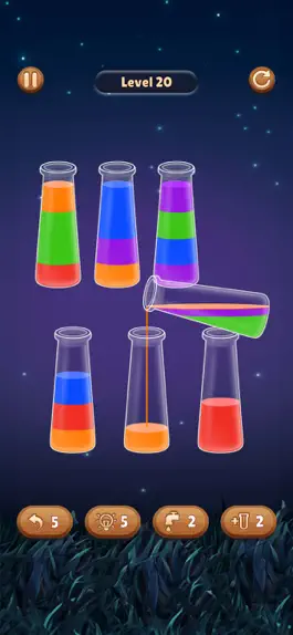 Game screenshot Color Water Sort Woody Puzzle mod apk