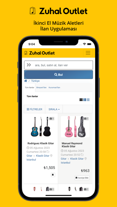 Zuhal Outlet - Müzik Store Screenshot