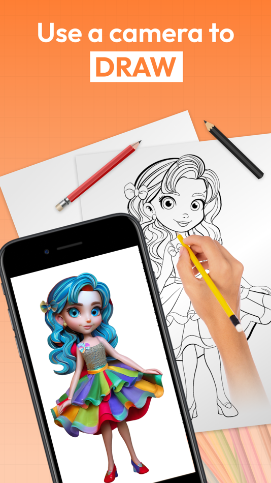#2. AR Draw Sketch: Sketch & Paint (iOS) 由: Nalin Savaliya