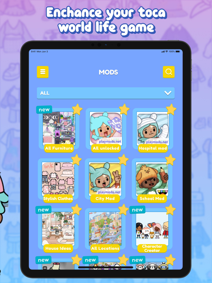 Toca Mods Houses and Characters