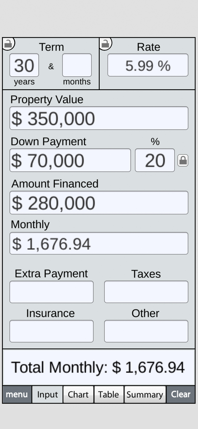 Mortgage Calculator 20