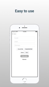 Concrete Calculator' screenshot