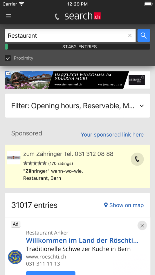 #2. search.ch (iOS) 由: Swisscom Directories AG