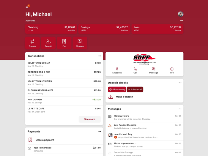 San Diego Firefighters FCU