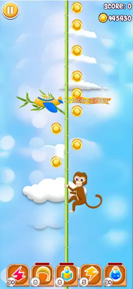 Game screenshot Bamboo Climbing Monkey Racing hack