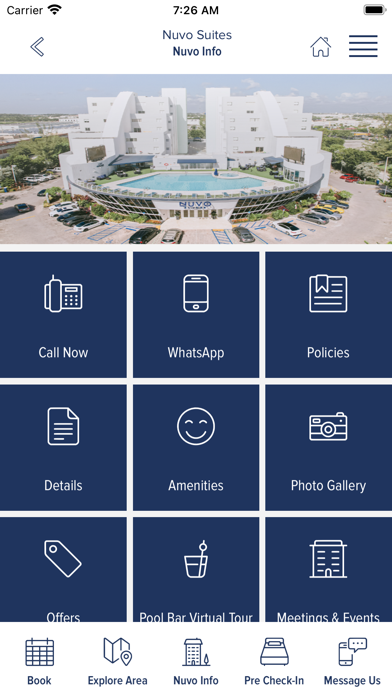 Nuvo Suites Screenshot