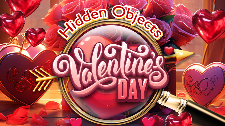 #1. Hidden Objects Valentine's Day (iOS) 来自: Brainfull, LLC