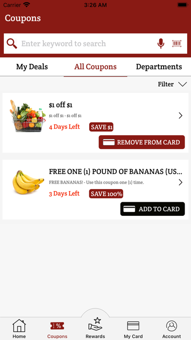 Parkston Food Center Screenshot
