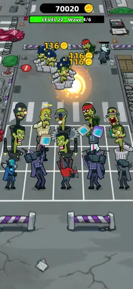 Game screenshot Merge Robot: Zombie Fighter apk