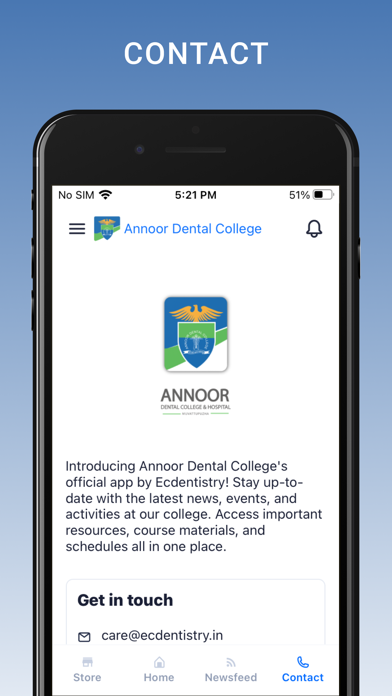 Annoor Dental College Screenshot