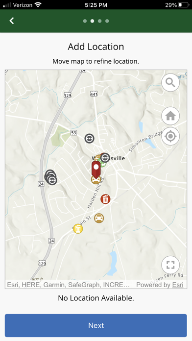 KOCBC Dumping/Litter Reporting Screenshot