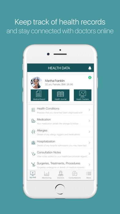 Urban Care MyHealth Screenshot