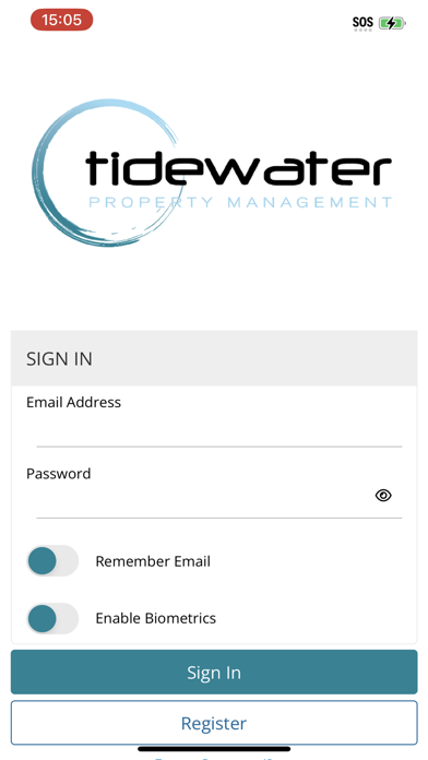 Screenshot 1 of TidewaterPM App
