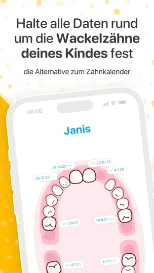 Screenshot von Wackelzähne auf dem iPhone 1