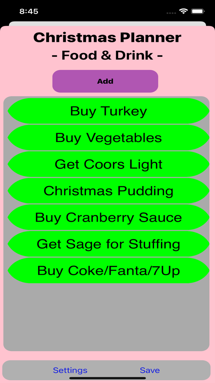 MightyTick Christmas Planner