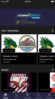 stormy sports network iphone screenshot 1