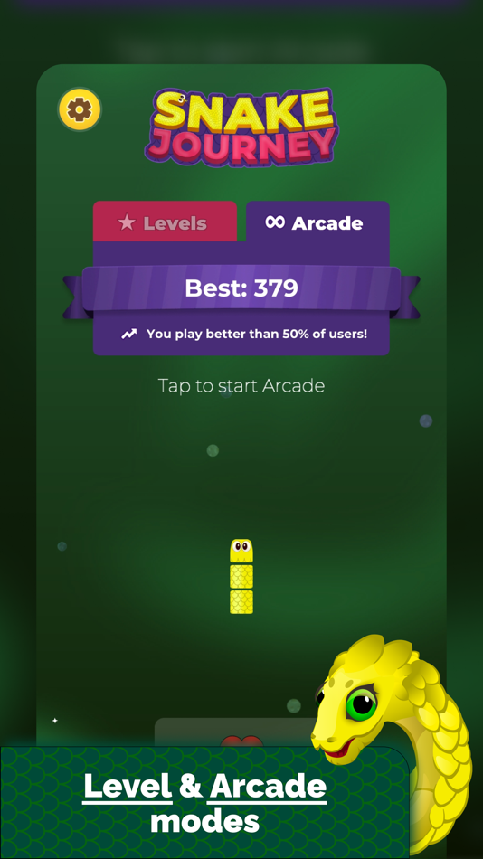 #6. Snake Journey (iOS) 来自: Pica Trebax Inc.