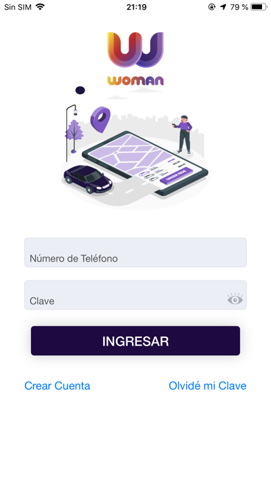 WoMan Cliente Screenshot