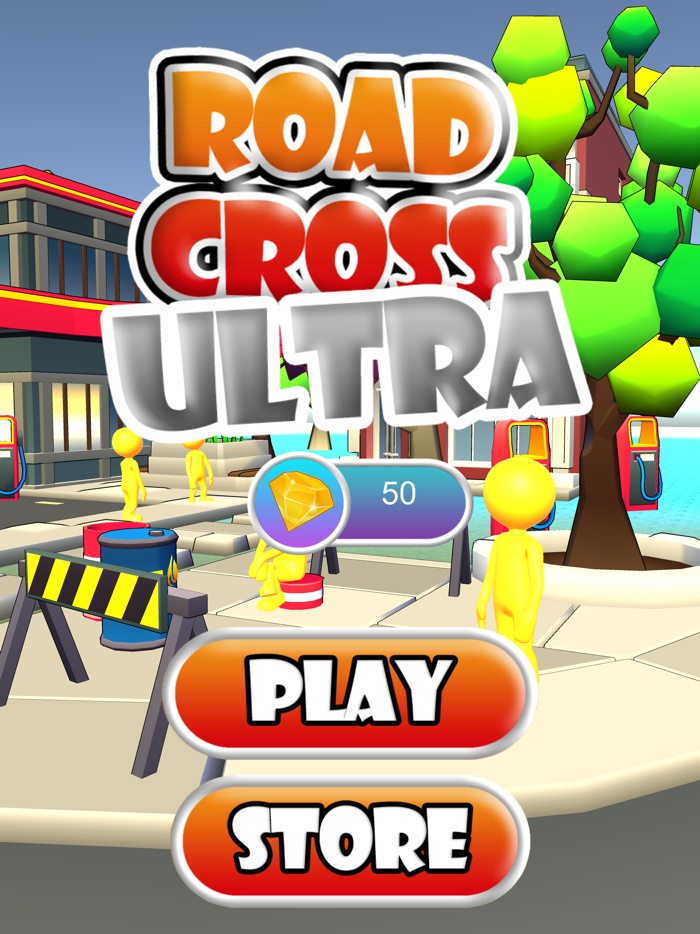 Stickman Road Crossing