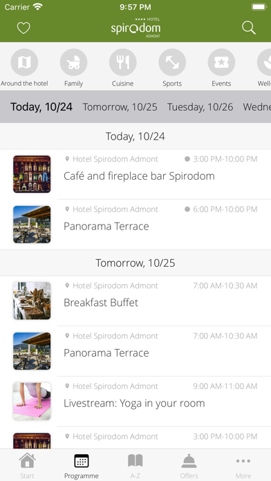 Hotel Spirodom Admont Screenshot