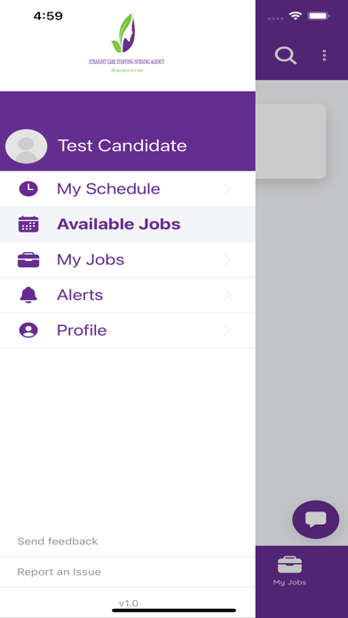 STRAIGHT CARE NURSING AGENCY Screenshot