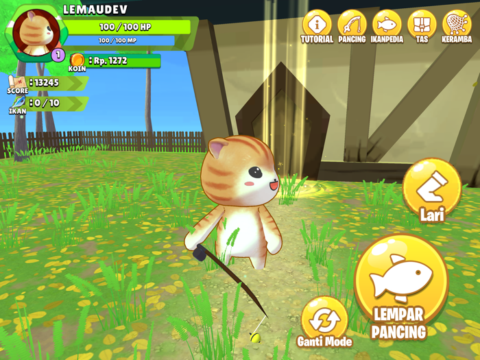 Simulator Kucing Mancing 3D