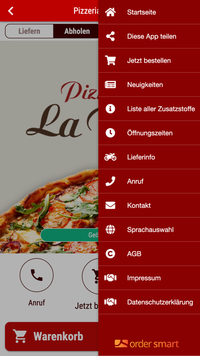 Pizzeria La Vita Rhauderfehn Screenshot