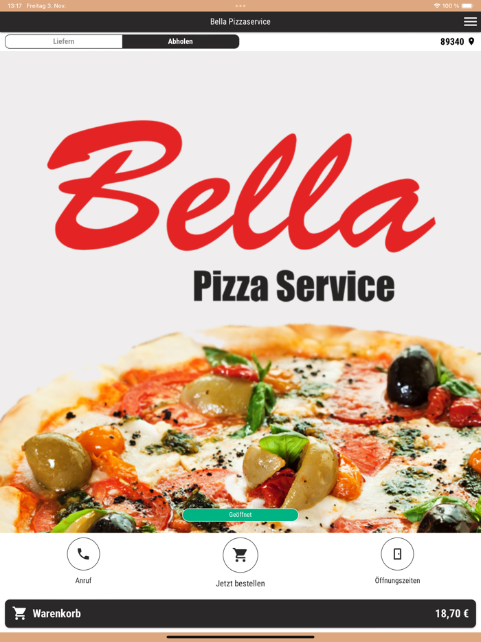 Pizzaservice Bella