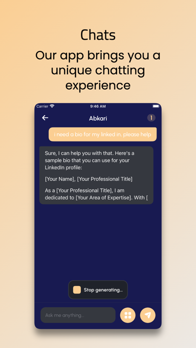 عبقري | ذكاء اصطناعي عربي Screenshot