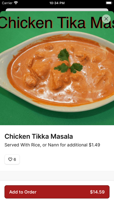 P.K Curry House Screenshot