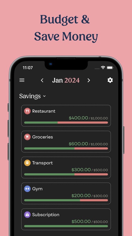Savey - Budget Planner App
