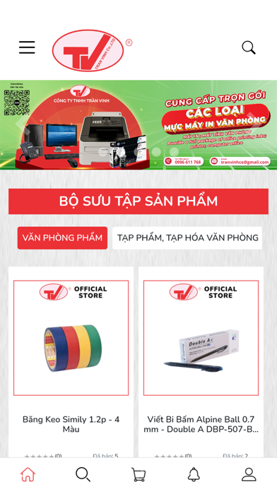 Văn Phòng Phẩm Trần Vinh Screenshot