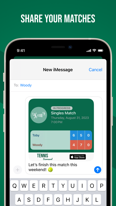 Tennis Scorecard Appのおすすめ画像5